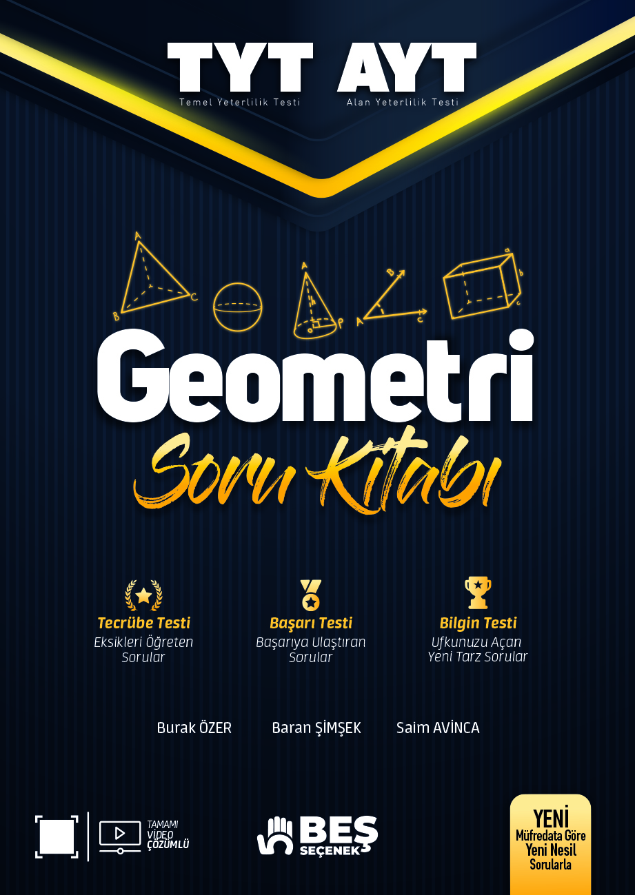 TYT-AYT Geometri Soru Kitabı kapak görseli